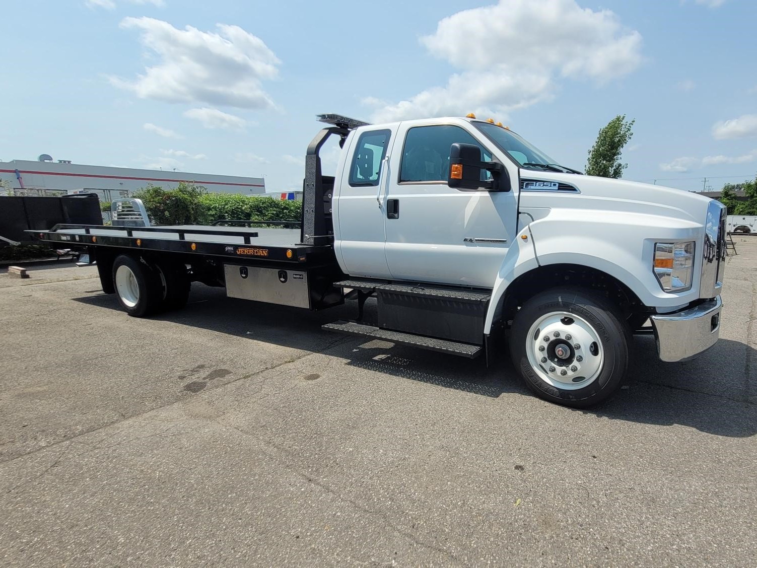 2024 Ford F650 Jerrdan 22' 6T XLP Steel Carrier Work Ready DP